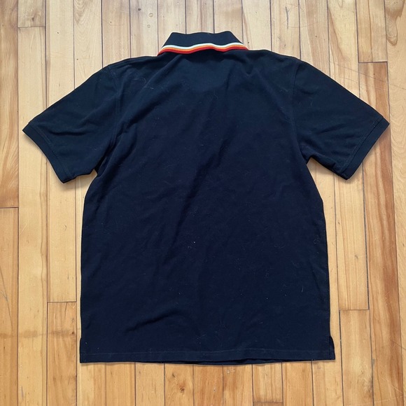 Burger King Black Polo Shirt Short Sleeve Embroidered Logo Unisex Medium - Picture 8 of 9